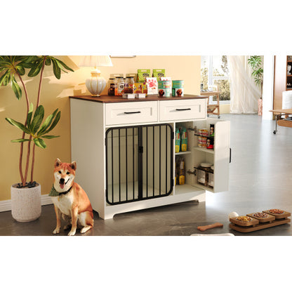 Modern Furniture Dog Crate Side End Table For Small Medium Dogs