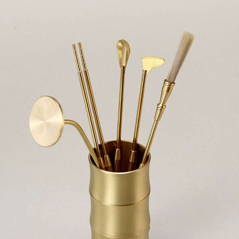 Incense Tools Set Pure Brass Incense Shovel Incense Scoop Incense Burner