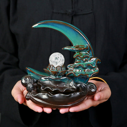 Fashion Creative Decorative Ceramic Incense Burner