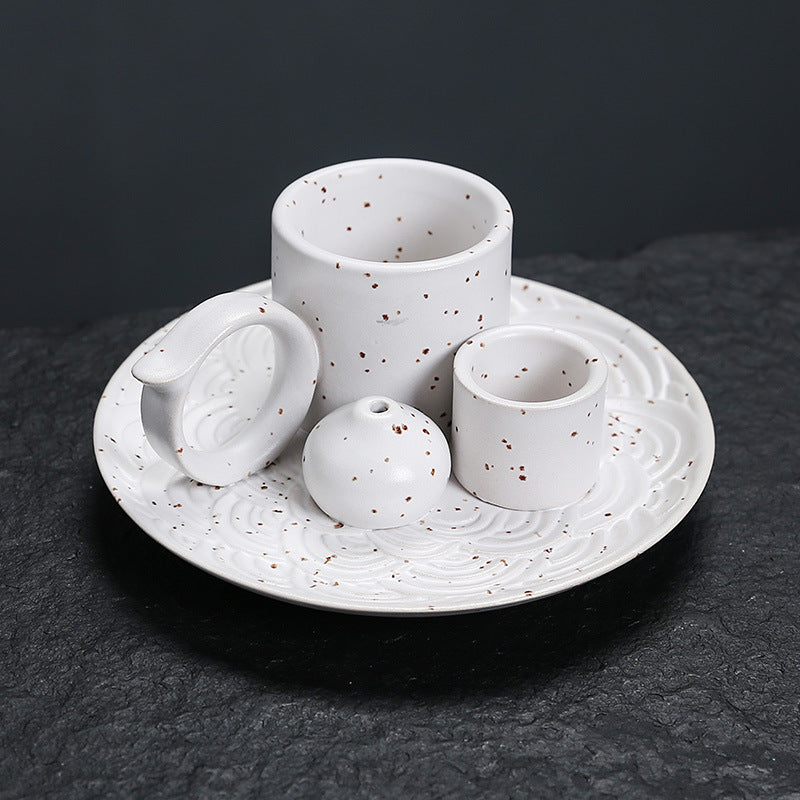 Burning Tray Bracket Ceramic Incense Burner