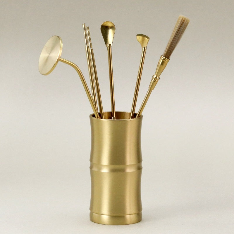 Incense Tools Set Pure Brass Incense Shovel Incense Scoop Incense Burner