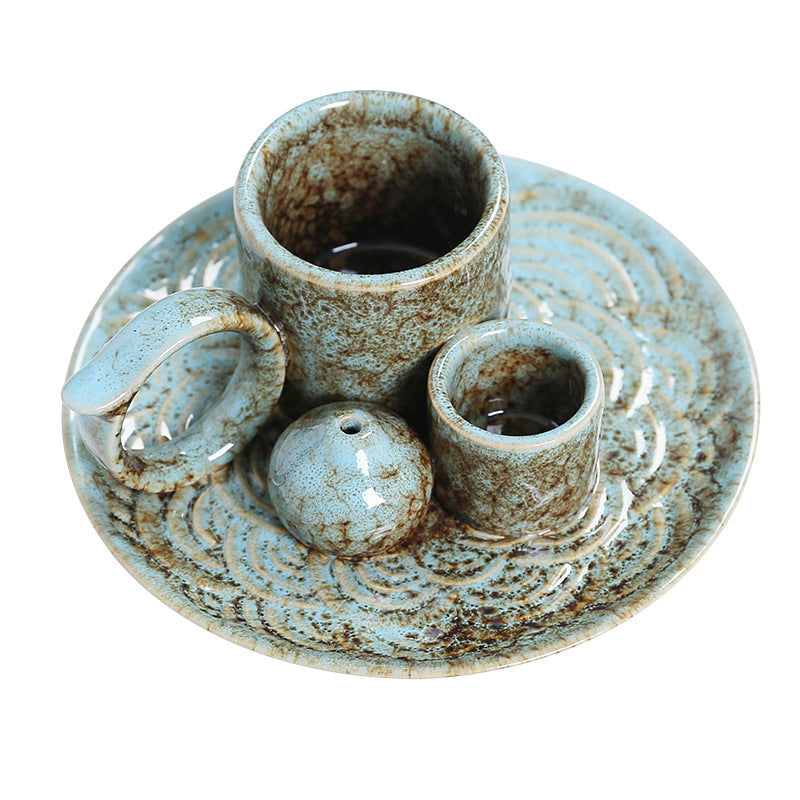 Burning Tray Bracket Ceramic Incense Burner