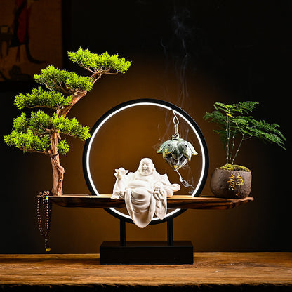 Chinese Style Backflow Incense Burner Aroma Diffuser Creative Ornament Decoration