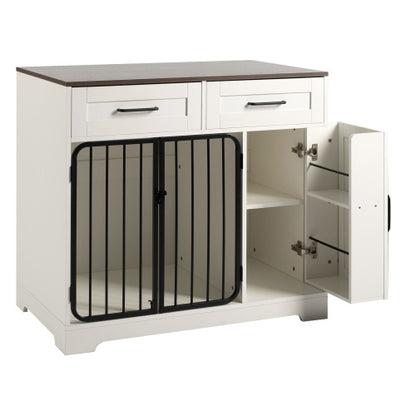 Modern Furniture Dog Crate Side End Table For Small Medium Dogs