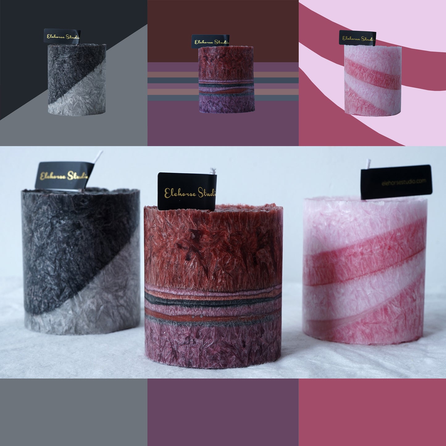 Styling Aromatherapy Candle No.1-8 Visual Feast Home Decoration