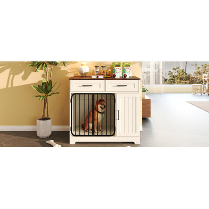 Modern Furniture Dog Crate Side End Table For Small Medium Dogs