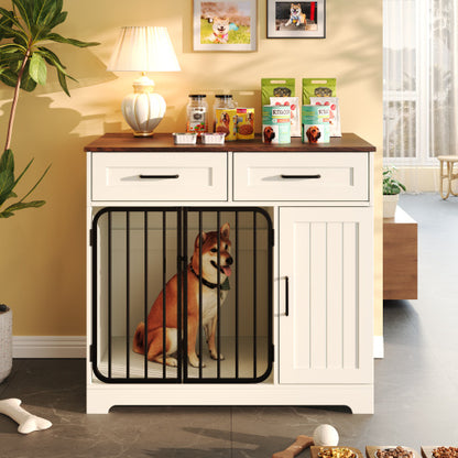 Modern Furniture Dog Crate Side End Table For Small Medium Dogs