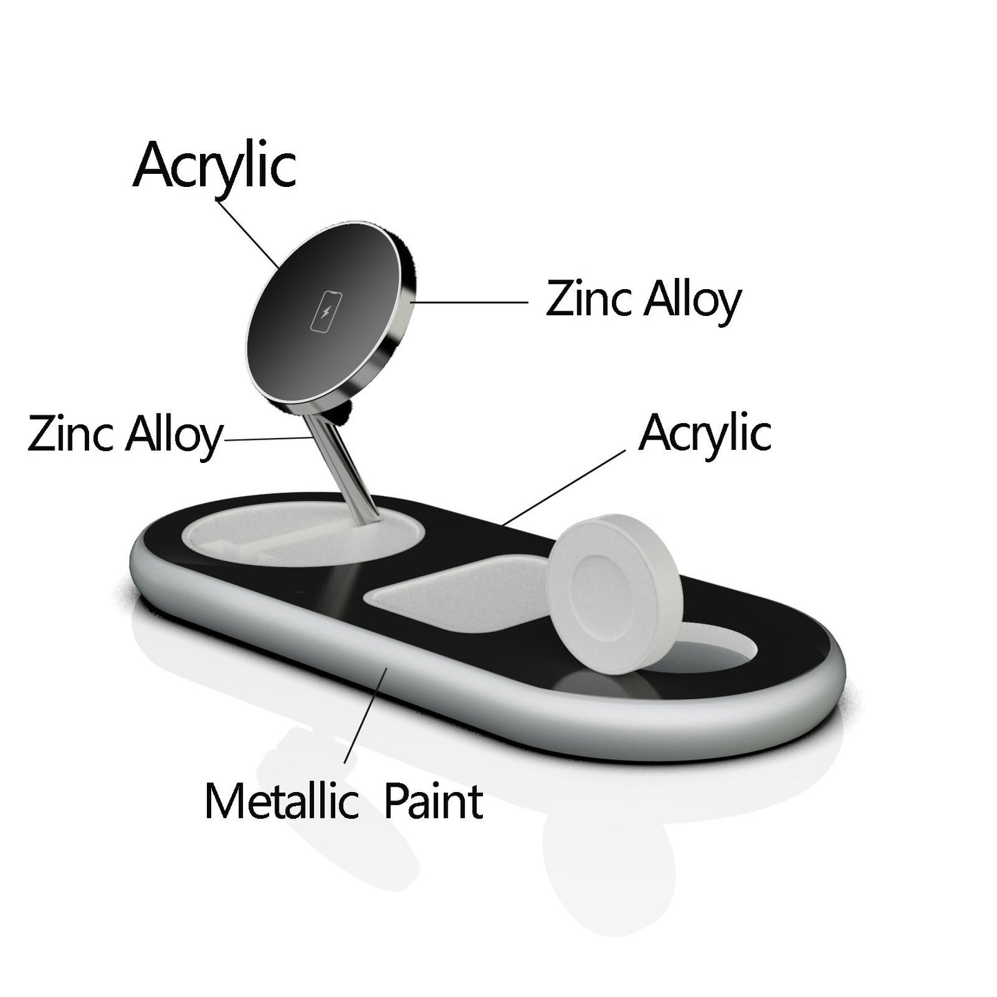 Magnetic Three In One Wireless Charger