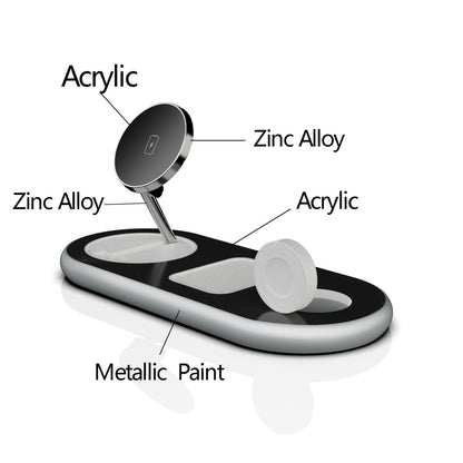 Magnetic Three In One Wireless Charger