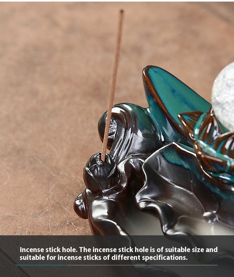 Fashion Creative Decorative Ceramic Incense Burner