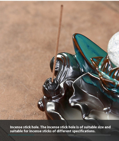 Fashion Creative Decorative Ceramic Incense Burner