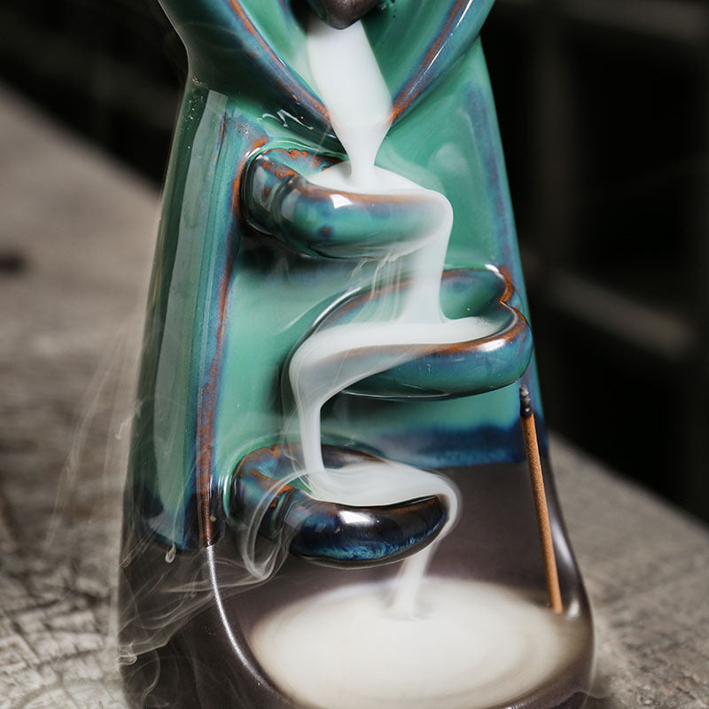 Ceramic Backflow Incense Burner Home Decorations And Accessories