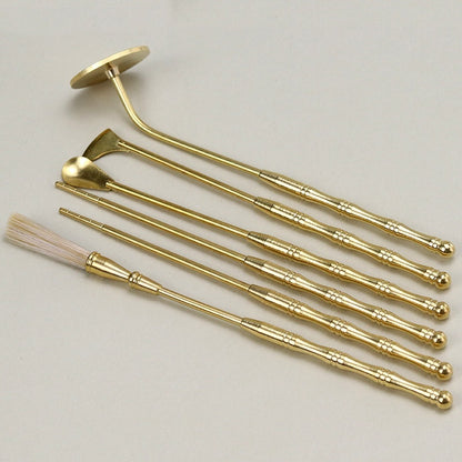 Incense Tools Set Pure Brass Incense Shovel Incense Scoop Incense Burner