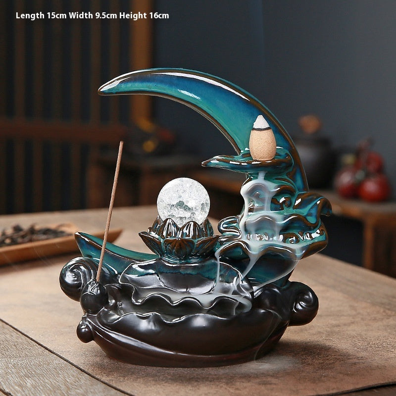 Fashion Creative Decorative Ceramic Incense Burner