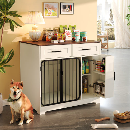 Modern Furniture Dog Crate Side End Table For Small Medium Dogs